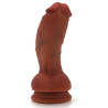 RealCockz Gode Bentong 12 x 4.2cm Marron